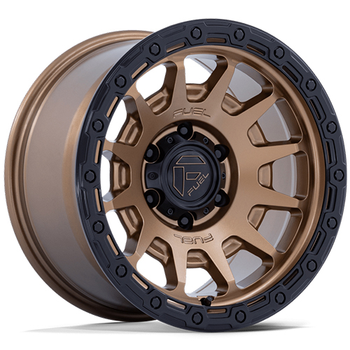 Fuel Offroad Fortress FC884 Matte Bronze W/ Gloss Black Lip