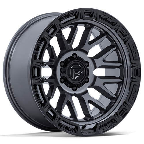 Fuel Offroad Rail FC890 Gloss Gunmetal W/ Gloss Black Lip