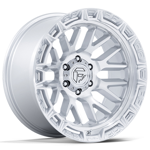 Fuel Offroad Rail FC890 Gloss Silver W/ Machined Face