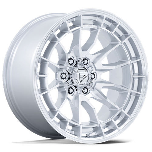 Fuel Offroad Revolt FC888 Hyper Silver W/ Machined Face