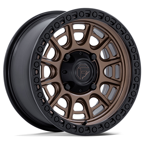 Fuel UTV Cycle UTV FV832 Matte Bronze With Matte Black Lip - Part Number FV832ZB15701210 Fuel UTV Cycle UTV FV832 Matte Bronze With Matte Black Lip Photo