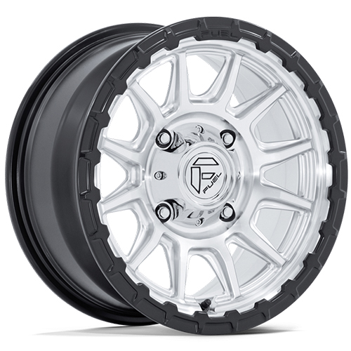 Fuel UTV Piston UTV FV866 Hyper Silver W/ Machined Face & Matte Black Lip