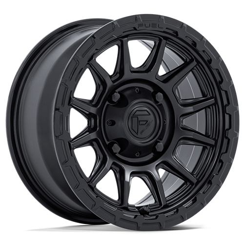 Fuel UTV Piston UTV FV866 Matte Black W/ Gloss Black Lip