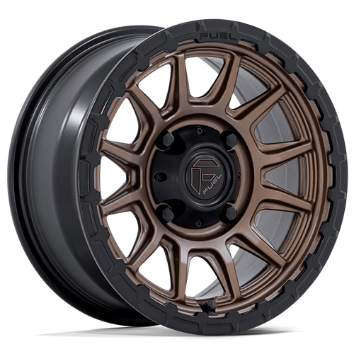 Fuel UTV Piston UTV FV866 Matte Bronze With Matte Black Lip - Part Number FV866ZB15704438 Fuel UTV Piston UTV FV866 Matte Bronze With Matte Black Lip Photo