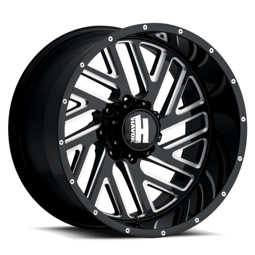 Havok 110 Black Milled W/ Machined Rivets