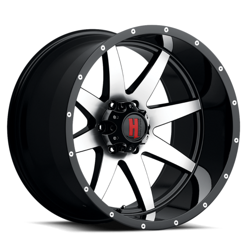 Havok 112 Black Machined W/ Machined Rivets