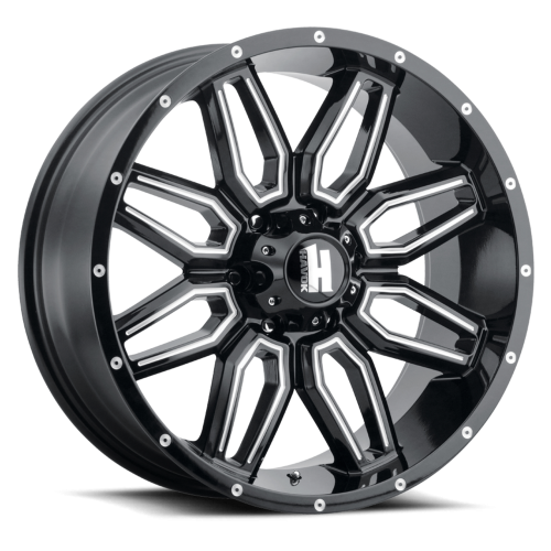 Havok 117 Black Milled w/ Machined Rivets
