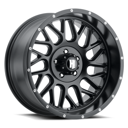 Havok 118 Matte Black w/ Machined Rivets