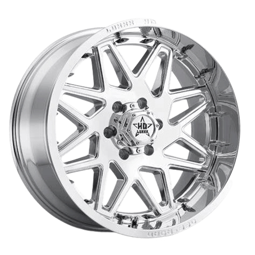 Luxxx HD Offroad LHD-17 Chrome With Chrome Spike Rivets Photo