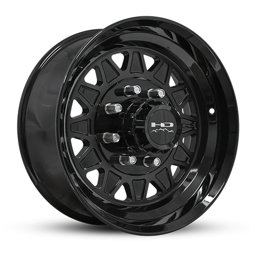 HD Trailer Wheels HDT Cast Trailer Gloss Black Photo