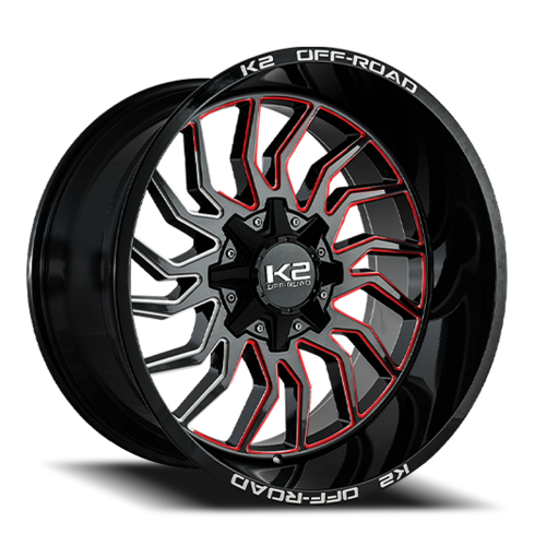 K2 Monarch K21 Black w/ Red Milling