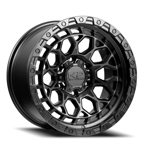K2 Punisher K24 Matte Black Machined w/ Grey Tint