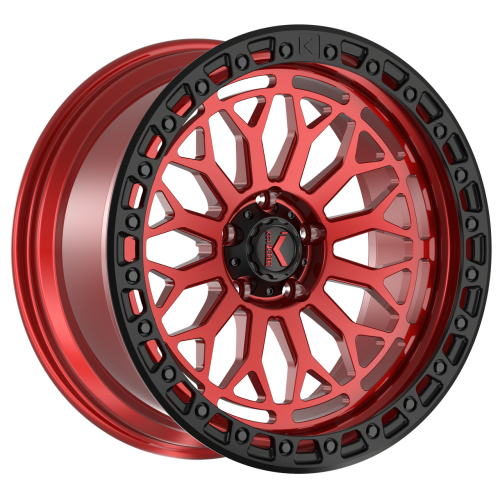 KG1 Forged Diamondhead Candy Red w/ Matte Black Ring