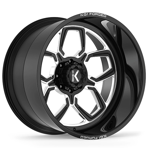 KG1 Forged Gear-5 KC016 Gloss Black Premium Milled