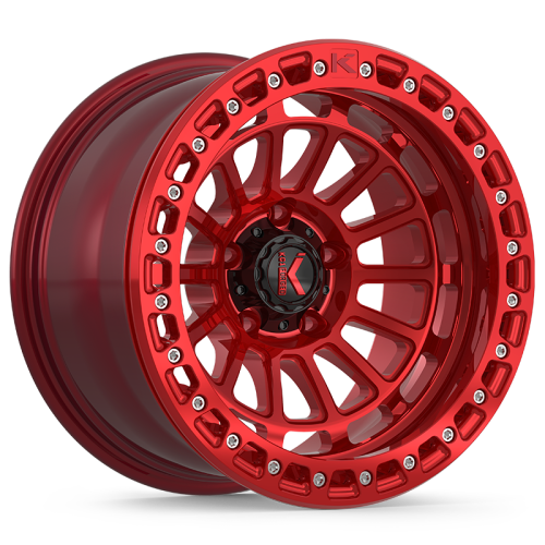 KG1 Forged Lifter Beadlock Candy Red w/ Candy Red Ring