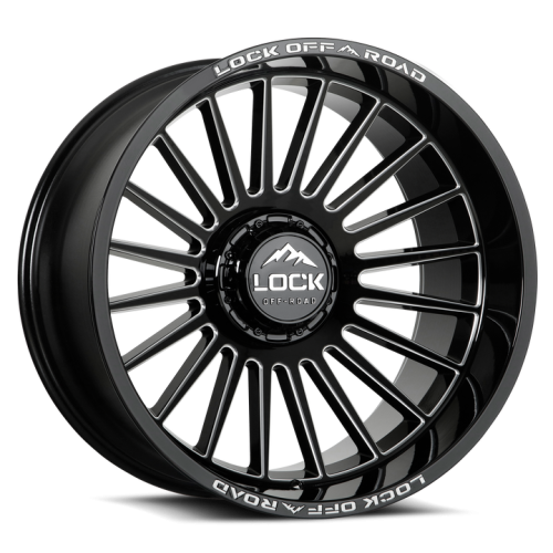 Lock Extreme Invasion Gloss Black Milled