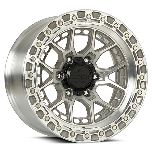 Lock Offroad Commando Machined With Clear Coat - Part Number COMMANDO-7969MC Lock Offroad Commando Machined With Clear Coat Photo