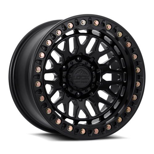 Lock Offroad Invader Forged Beadlock Matte Black