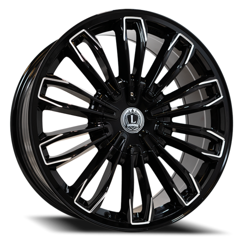 Luxxx Lux 42 Gloss Black Milled