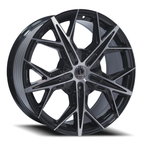 Luxxx Lux 44 Gloss Black Machined Face