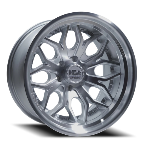Luxxx LE Forged Lhd Pro 5 Chnook Gloss Silver Machined w/ Machined Lip