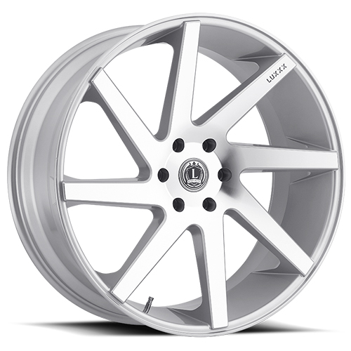 Luxxx LUX 8 Silver With Machined Face - Part Number LUX824106139+30D-F2 Luxxx LUX 8 Silver With Machined Face Photo