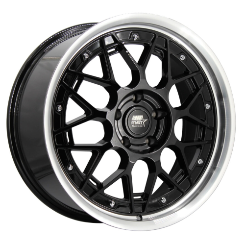 MST Mt03 Gloss Black w/ Machined Lip