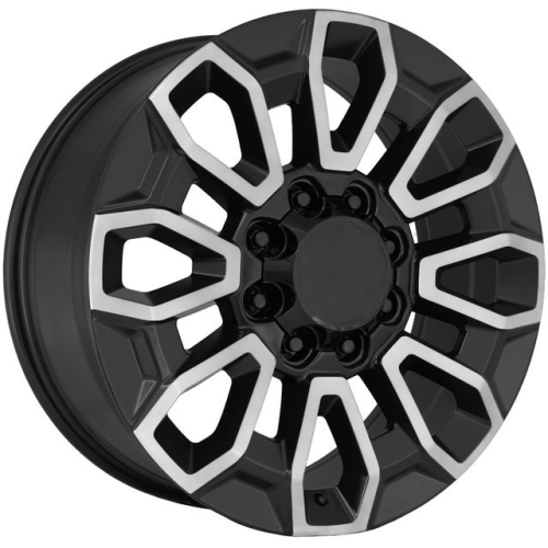 Oe Concepts 21-23 Gmc 2500 Hd Gloss Black Machined