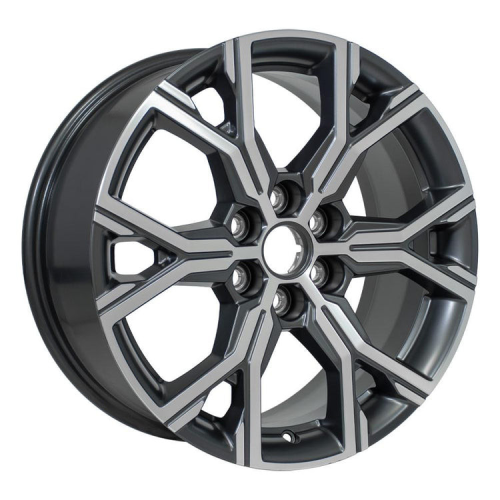 OE Wheels CV90 Satin Gunmetal Machined Face