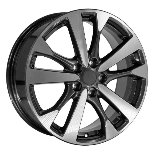 OE Wheels Ns30 Gunmetal Machined