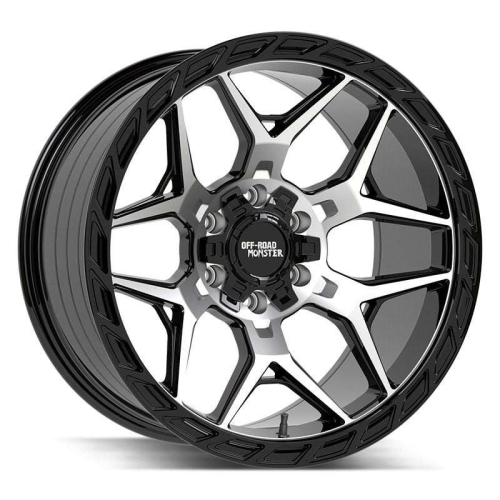 Off-Road Monster Mf40 Gloss Black Machined