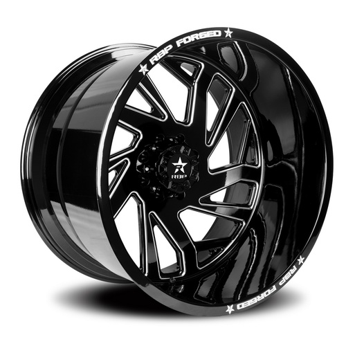 RBP Forged Thunder Machined Wheels 5x5 - 24x14 -76 - 29RF-2414-73-76BG