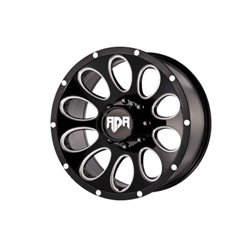 Red Dirt Road RD02 Matte Flat Black w/ Machined Edge