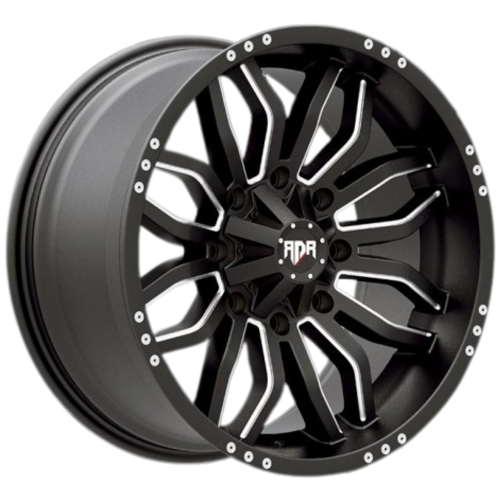Red Dirt Road RD17 Matte Flat Black Milled w/ Machined Rivets
