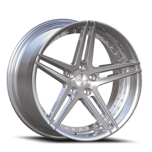 Rennen Csl-3 Silver Machined w/ Chrome Bolts