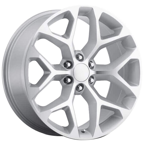 Replica Wheels 101 Silver Machined Face