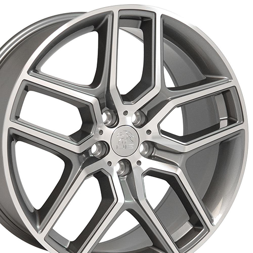 OE Wheels Ford Explorer FR73 Gunmetal Machined Photo