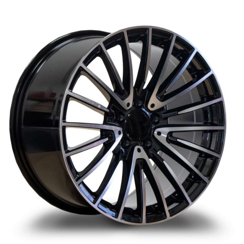 Replica Wheels R8337 Gloss Black Machined