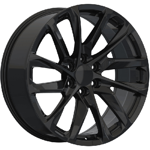 Replica Wheels REP205 Gloss Black - Part Number REP205-24185B Replica Wheels REP205 Gloss Black Photo