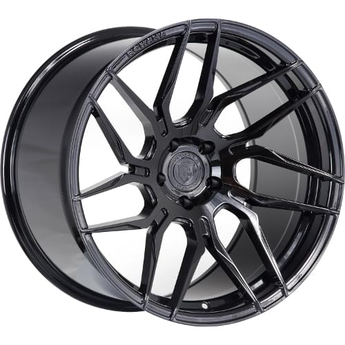 Rohana RFX7 Gloss Black Left Wheels 5x4.5 - 20x10 +25 - RFX720105114GB25R