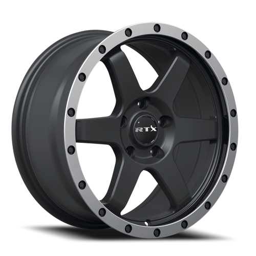 RTX Dakar Satin Black Machined Lip