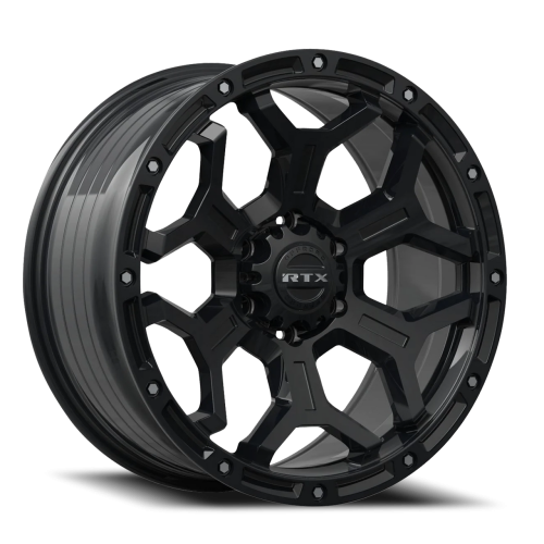 RTX Goliath Satin Black With Milled Rivets