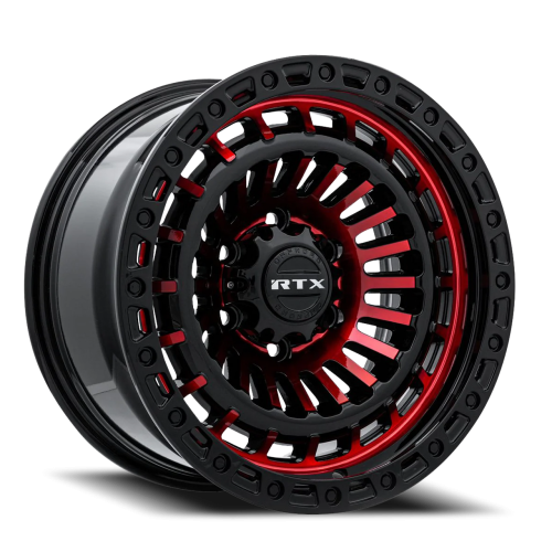 RTX Moab Gloss Black Machined Red