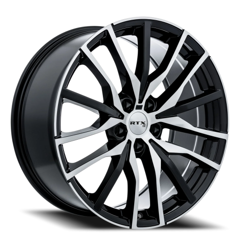 RTX Passau Gloss Black Machined Face