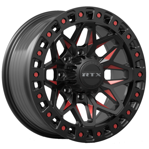 RTX Zion Black Milled Red
