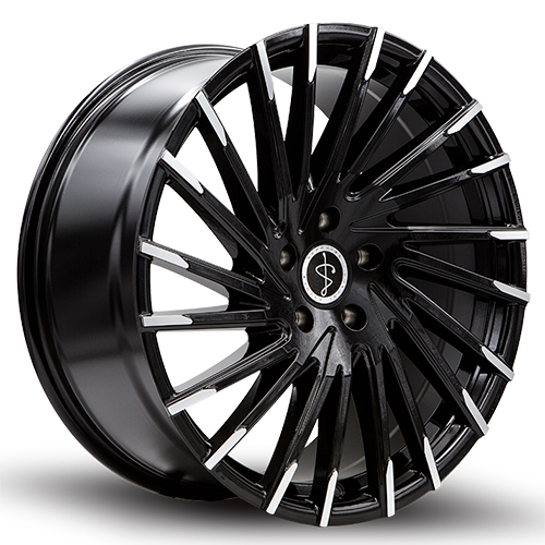 Sapphire Luxury Alloys SX06 Gloss Black W/ Machined Face Photo