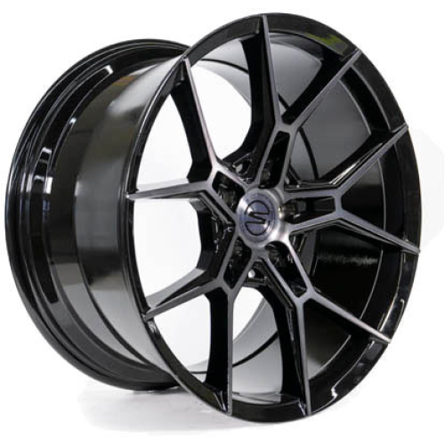 Select S102 Alpine Brushed Gloss Black w/ Dark Tint
