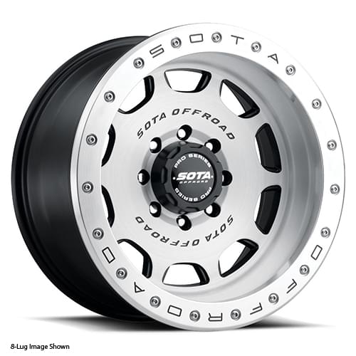 SOTA Offroad DRT 321BR 8 Lug Wheels 8x6.5 - 17x8.5 +6 - 321BR-17896+06