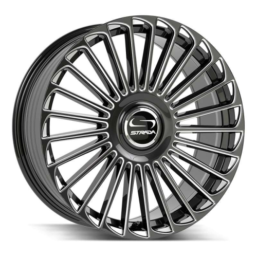 Strada Sf68 Martello Gloss Black Milled