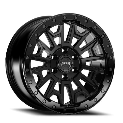 Torque Wheels Tw502Af Imogene Satin Black w/ Gloss Black Lip